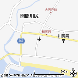 鹿児島県指宿市開聞川尻5791周辺の地図