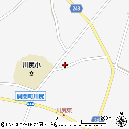 鹿児島県指宿市開聞川尻4962周辺の地図