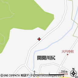 鹿児島県指宿市開聞川尻5864周辺の地図