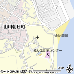 鹿児島県指宿市山川福元6周辺の地図