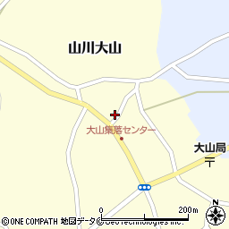 鹿児島県指宿市山川大山3342-4周辺の地図