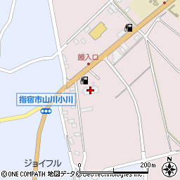 いぶすき農協　農産部周辺の地図