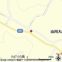 鹿児島県指宿市山川大山3393-1周辺の地図
