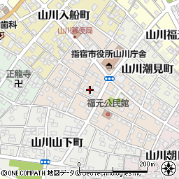 鹿児島県指宿市山川新生町42-2周辺の地図