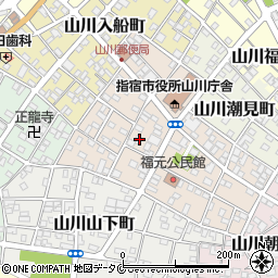 鹿児島県指宿市山川新生町42-3周辺の地図