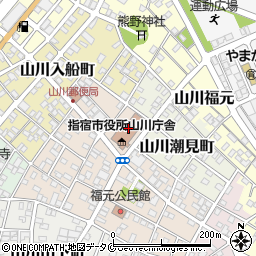 山川文化ホール周辺の地図