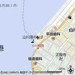 山川港ＦＴ（南九船舶）周辺の地図