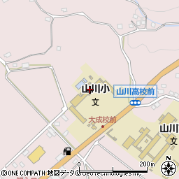 山川児童クラブ周辺の地図
