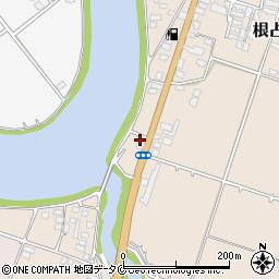 上川路自動車整備工場周辺の地図