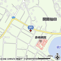仙田簡易郵便局周辺の地図