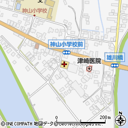 Ａコープなんぐう店周辺の地図