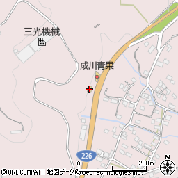 ローソン山川成川店周辺の地図