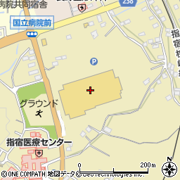 スーパーセンターニシムタ指宿店周辺の地図