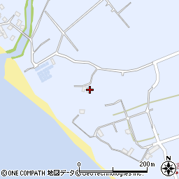 鹿児島県南九州市頴娃町郡9640-1周辺の地図