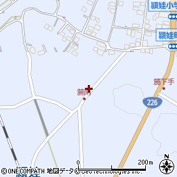 鹿児島県南九州市頴娃町郡9340-4周辺の地図