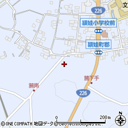 鹿児島県南九州市頴娃町郡9350周辺の地図