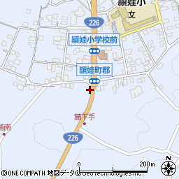 鹿児島県南九州市頴娃町郡9240周辺の地図