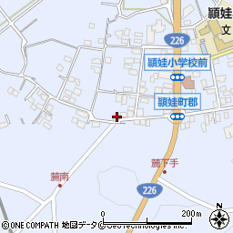 鹿児島県南九州市頴娃町郡9254周辺の地図