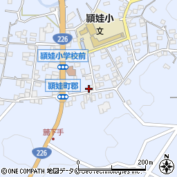 鹿児島県南九州市頴娃町郡9233周辺の地図