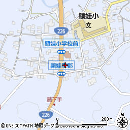 鹿児島県南九州市頴娃町郡9236周辺の地図