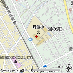 指宿市立丹波小学校周辺の地図
