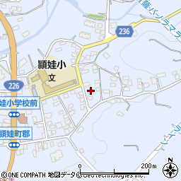 鹿児島県南九州市頴娃町郡9195-1周辺の地図