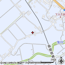 鹿児島県南九州市頴娃町郡1286周辺の地図