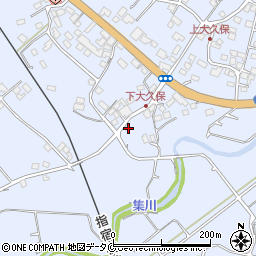 鹿児島県南九州市頴娃町郡1458周辺の地図