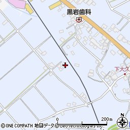 鹿児島県南九州市頴娃町郡1245-1周辺の地図