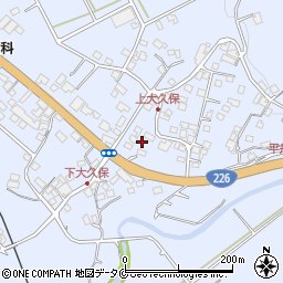 鹿児島県南九州市頴娃町郡1613-1周辺の地図