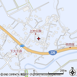 鹿児島県南九州市頴娃町郡1618-6周辺の地図