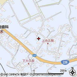 鹿児島県南九州市頴娃町郡1554-1周辺の地図