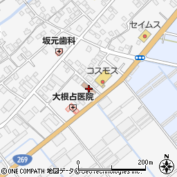 錦江警察署周辺の地図