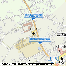 ゲオ指宿店周辺の地図
