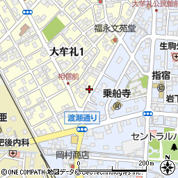 指宿米商株式会社周辺の地図