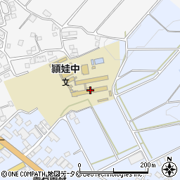 鹿児島県南九州市頴娃町郡1442-1周辺の地図