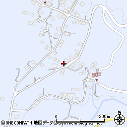 鹿児島県南九州市頴娃町郡3180周辺の地図