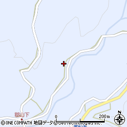 鹿児島県南九州市頴娃町郡3509-2周辺の地図