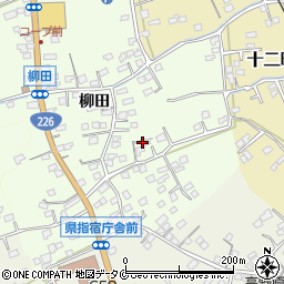 鹿児島県指宿市柳田249-3周辺の地図