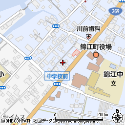 サラダ館大根占店周辺の地図