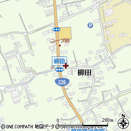 鹿児島県指宿市柳田61周辺の地図