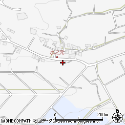 鹿児島県南九州市頴娃町牧之内3591周辺の地図