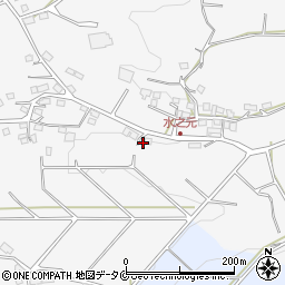 鹿児島県南九州市頴娃町牧之内3221周辺の地図