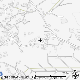 鹿児島県南九州市頴娃町牧之内3486周辺の地図