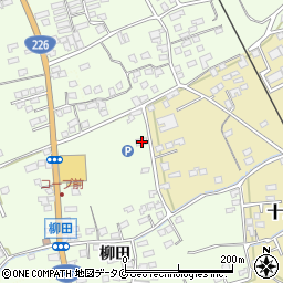 鹿児島県指宿市柳田50周辺の地図