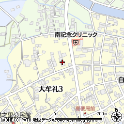株式会社九電工　指宿営業所周辺の地図