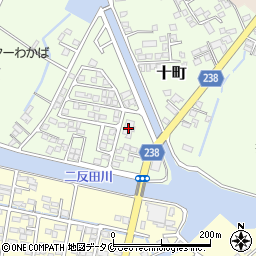 創価学会周辺の地図