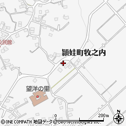 鹿児島県南九州市頴娃町牧之内3745周辺の地図