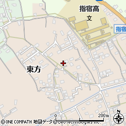 鹿児島県指宿市東方127周辺の地図