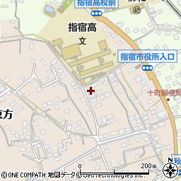 鹿児島県指宿市東方86-4周辺の地図